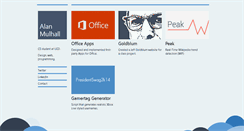 Desktop Screenshot of alanmulhall.net